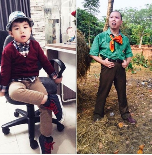Giải trí - Vĩnh Thụy ‘tỏ tình’ Hoàng Thùy Linh, Hà Hồ được Subeo buộc giày (Hình 4).