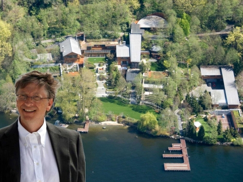 Kinh doanh - Sự thật về khu biệt thự 123 triệu USD của Bill Gates