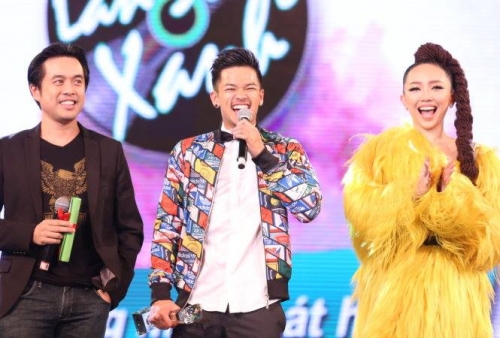 Giải trí - Trọng Hiếu, Tiên Tiên chiến thắng Làn Sóng Xanh 2015 (Hình 3).