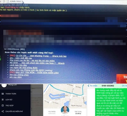 Pháp luật - SĐT bị đưa lên web mua dâm, thiếu nữ nhập viện, tài xế Uber vô can?
