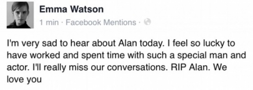 Giải trí - ‘Giáo sư Snape’ của ‘Harry Potter’ qua đời ở tuổi 69 vì ung thư (Hình 3).