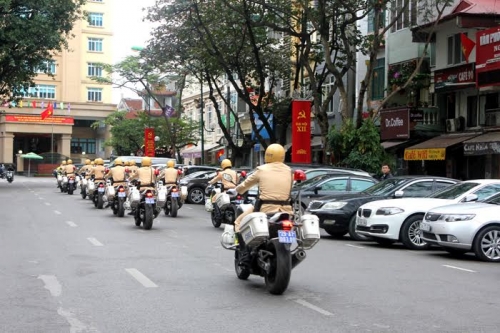 Pháp luật - Ngắm dàn xe môtô 750 siêu khủng của CSGT Hà Nội phục vụ đại hội Đảng (Hình 10).