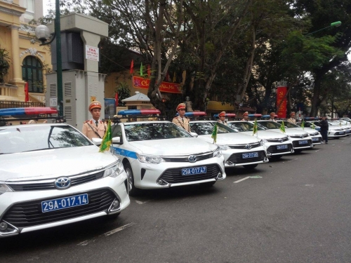 Pháp luật - Ngắm dàn xe môtô 750 siêu khủng của CSGT Hà Nội phục vụ đại hội Đảng (Hình 11).
