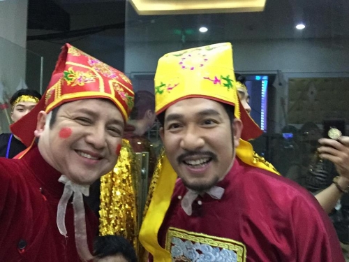 Giải trí - Táo Quân 2016: Lộ ảnh ‘độc’ hậu trường ghi hình tối 29/1 (Hình 10).