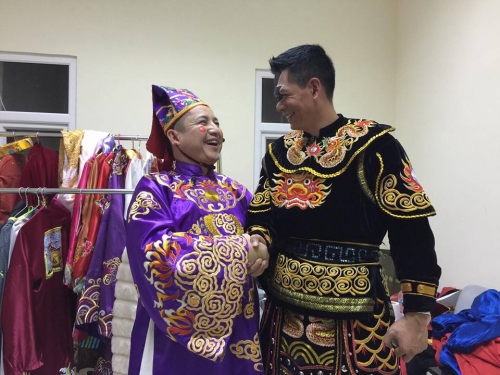 Giải trí - Táo Quân 2016: Lộ ảnh ‘độc’ hậu trường ghi hình tối 29/1 (Hình 4).