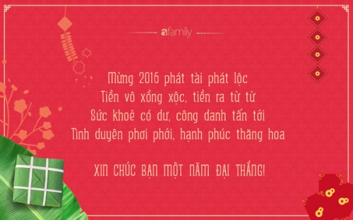 Xã hội - 20 câu chúc Tết ai cũng muốn nghe nhất ngày đầu năm mới 2016 (Hình 4).