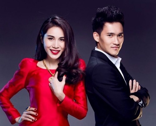 Giải trí - Những cặp vợ chồng đẹp 'lung linh' của showbiz Việt (Hình 2).