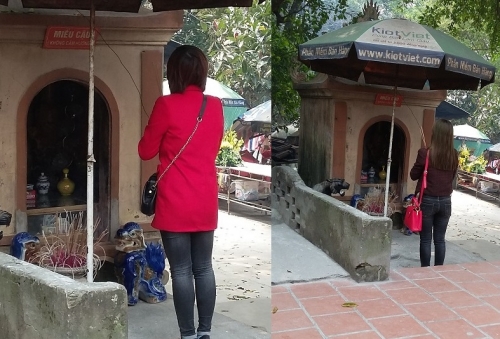 Xã hội - Giới trẻ đổ xô đi chùa, đền cầu duyên ngày rằm tháng Giêng (Hình 6).