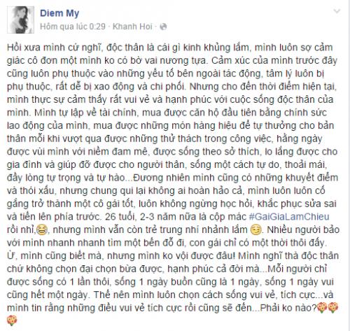 Giải trí - Diễm My 9X 'sốc' vì bạn trai đại gia 'đòi' công khai chia tay (Hình 2).