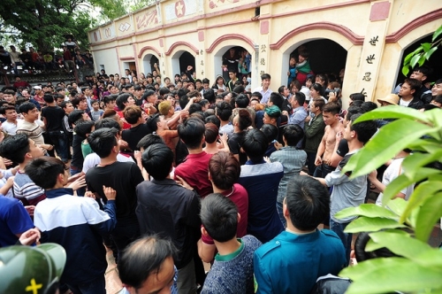 Xã hội - Lễ hội Giằng Bông náo nhiệt Sơn Đồng (Hình 5).