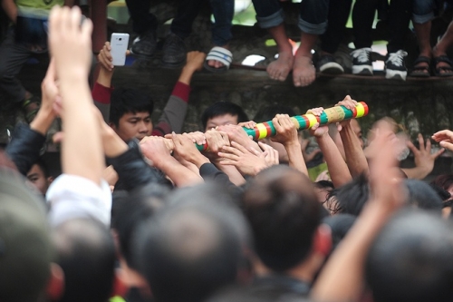 Xã hội - Lễ hội Giằng Bông náo nhiệt Sơn Đồng (Hình 7).