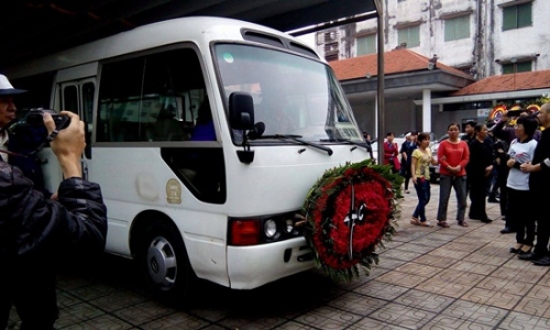Xã hội - MC Anh Tuấn dẫn đầu đoàn xe motor đưa tiễn Trần Lập (Hình 2).