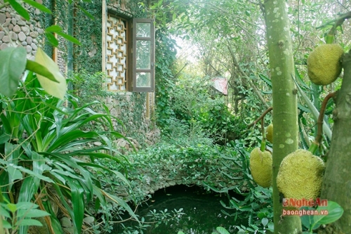 Kinh doanh - Cận cảnh biệt thự hình trái tim xây bằng sỏi 'có 1-0-2' ở Nghệ An (Hình 6).