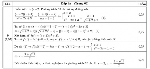 Xã hội - Đề thi - đáp án môn Toán thi THPT Quốc gia 2015 của Bộ GDĐT (Hình 6).