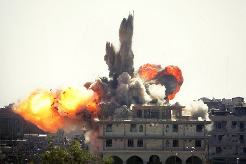 Thế giới - Nga phóng tên lửa OTR-21 Tochka tấn công khủng bố tại tây Aleppo