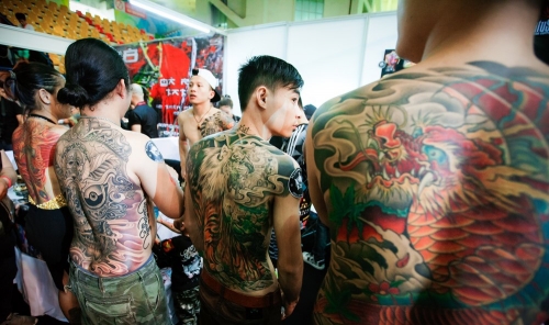 Xã hội - Cận cảnh những hình xăm độc đáo tại đại hội xăm hình HANOINK FES (Hình 8).