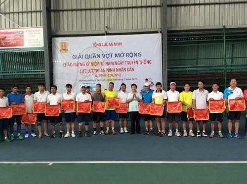 Thể thao - Giải quần vợt kỉ niệm 70 ngày truyền thống lực lượng ANND (Hình 2).