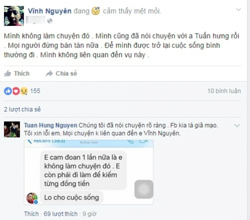 Giải trí - Tuấn Hưng 'nổi đóa', vung tiền 'khủng' để tìm người xúc phạm vợ mình (Hình 3).