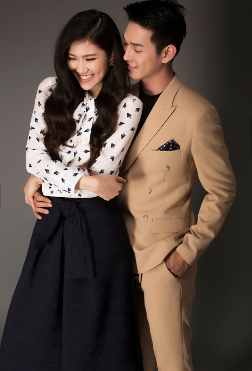 Giải trí - Song Luân và Thu Hằng tình tứ trong bộ ảnh mới