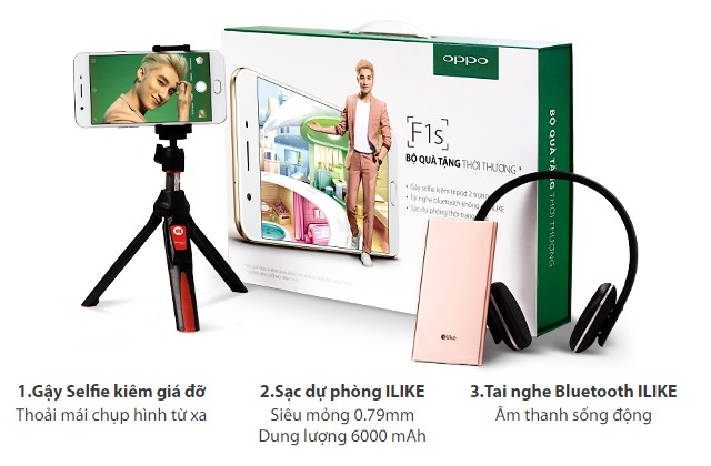 Công nghệ - OPPO thông báo cho đặt hàng trước F1s kèm nhận quà tặng 'khủng'