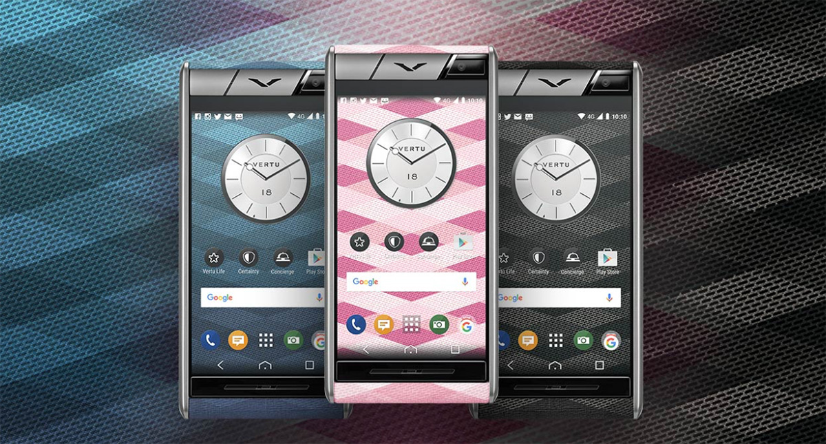 Công nghệ - Vertu ra mắt bộ sưu tập Aster Chevron 'giá rẻ'