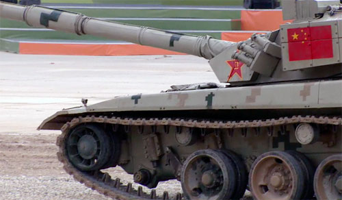 Công nghệ - Xe tăng Trung Quốc rớt bánh khi thi tài tại Tank Biathlon 2016 (Hình 3).