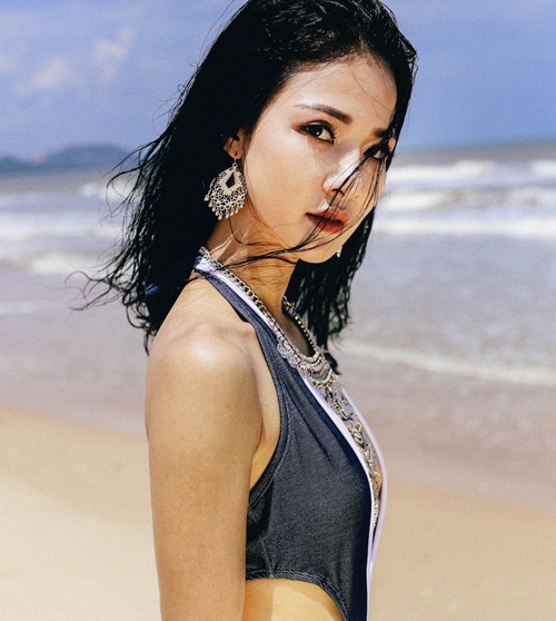 Giải trí - Ảnh bikini hiếm hoi của Hoa hậu Thể thao Trần Thị Quỳnh (Hình 9).