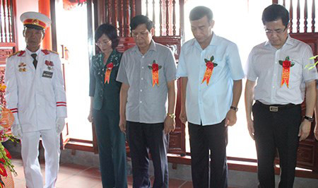 Xã hội - Khánh thành Nhà tưởng niệm đồng chí Vũ Đình Cự (Hình 2).