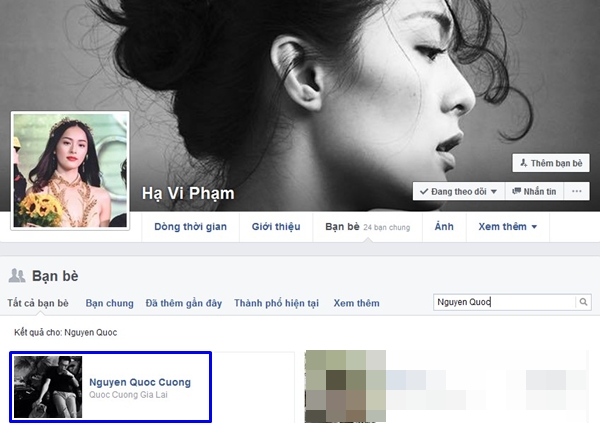 Giải trí - Hạ Vi – Cường Đô la kết bạn facebook lại, 'gương vỡ lại lành'? (Hình 3).