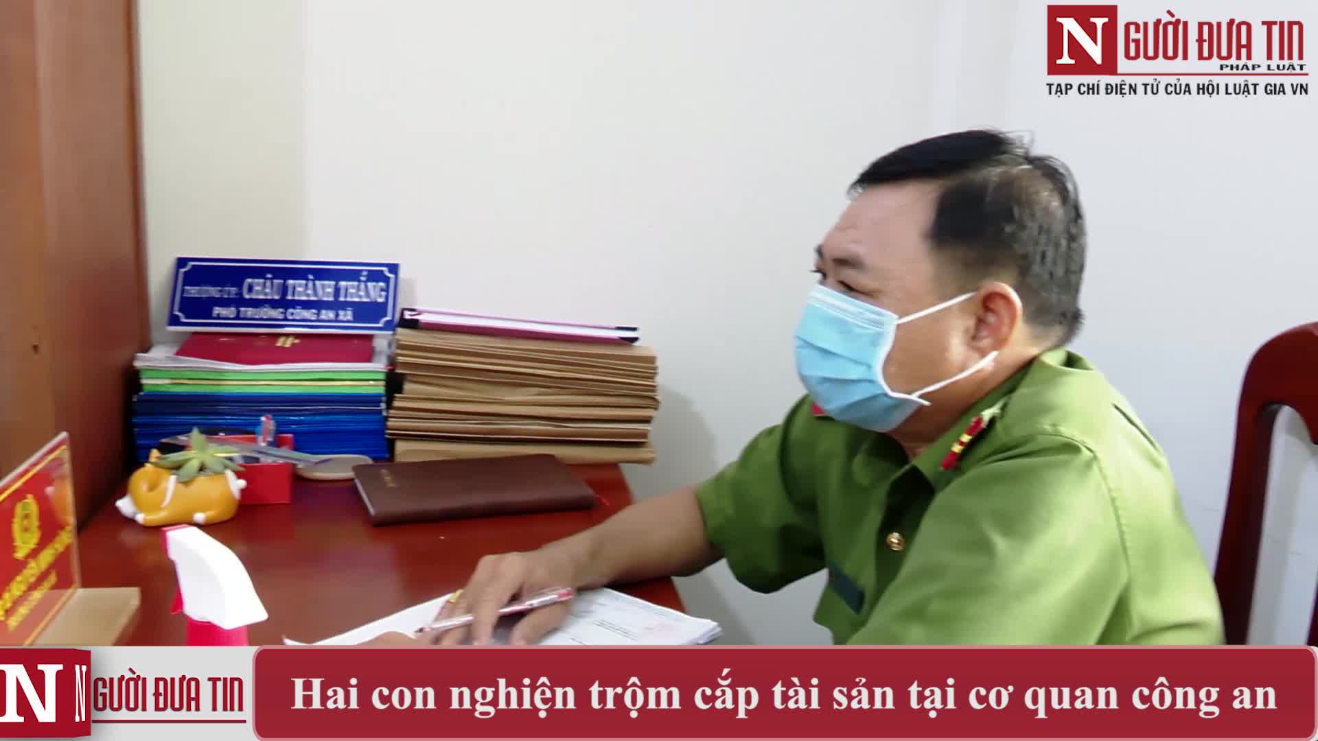 An ninh - Hình sự - Bất chấp giãn cách xã hội, 2 con nghiện lang thang tìm tài sản trộm cắp thì bị bắt giữ