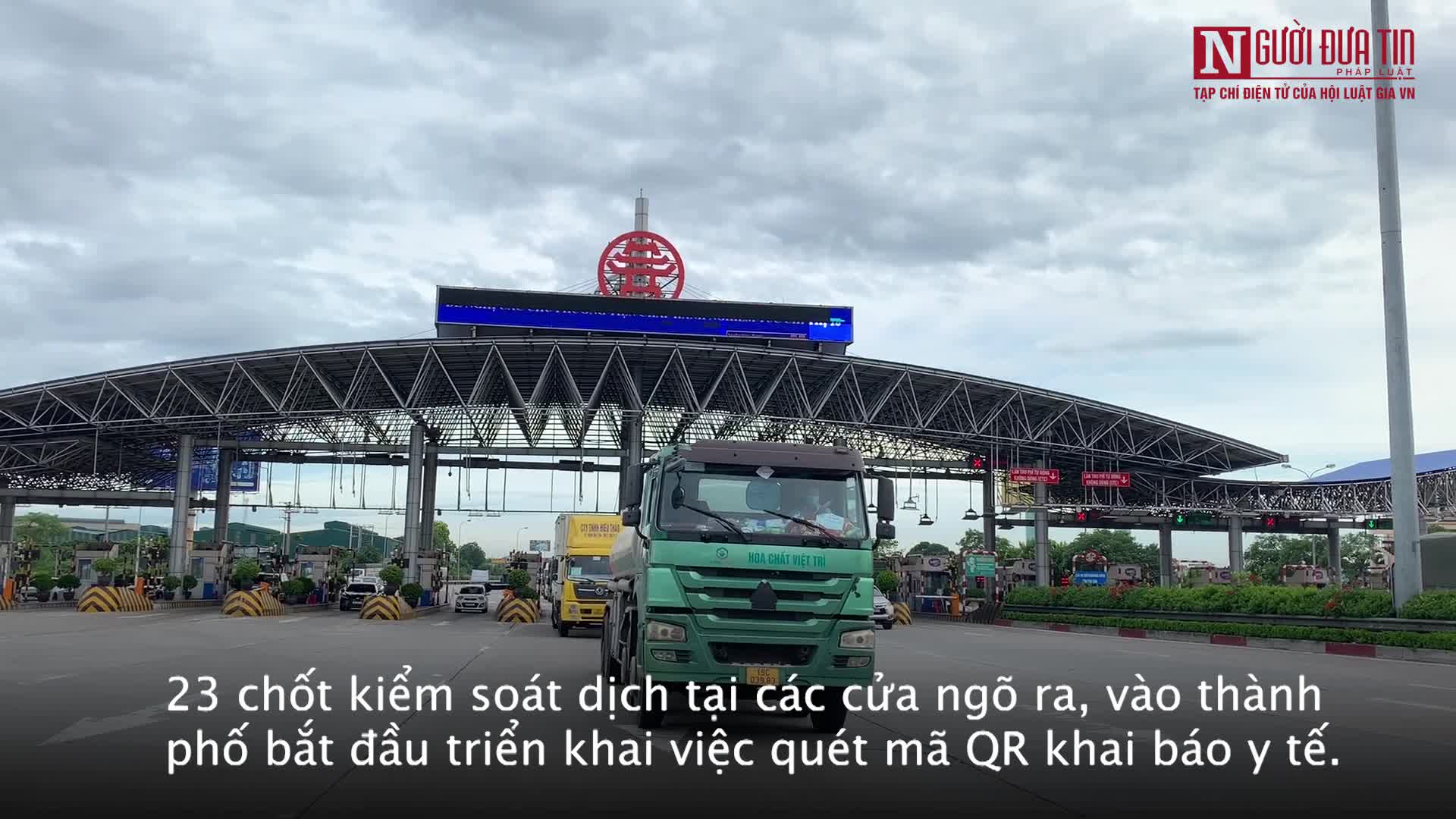 Sự kiện - Triển khai quét mã QR người ra, vào tại cửa ngõ Hà Nội