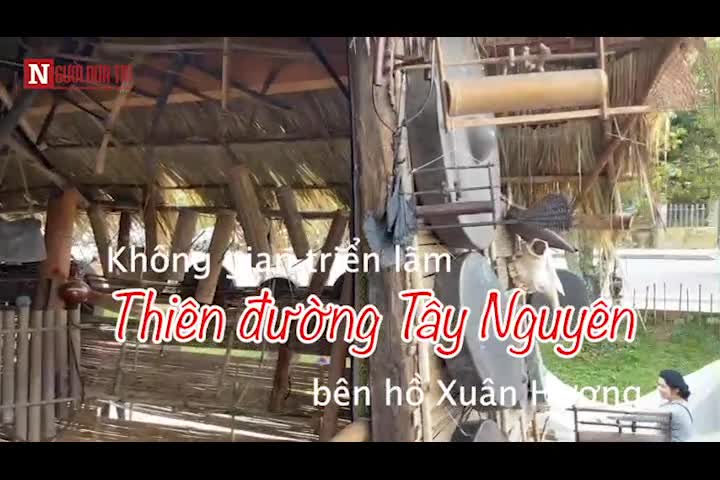 Văn hoá - Độc đáo không gian triển lãm Thiên đường Tây Nguyên bên Hồ Xuân Hương