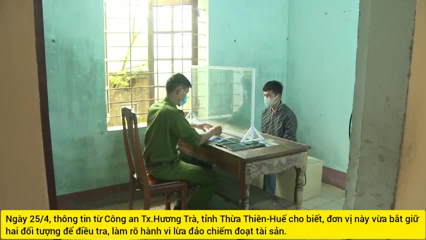 Hình sự - Huế: Lừa chiếm hơn 2,4 tỷ, 2 thanh niên 'con chủ tịch' sa lưới