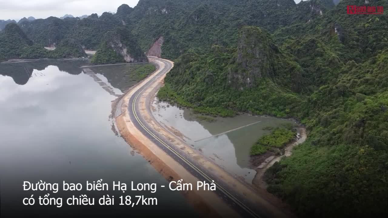Video - Chiêm ngưỡng dự án giao thông nghìn tỷ ở Quảng Ninh