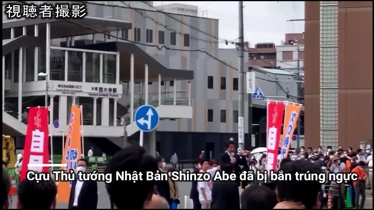 Video - Clip: Toàn cảnh vụ cựu Thủ tướng Nhật Bản Shinzo Abe bị ám sát