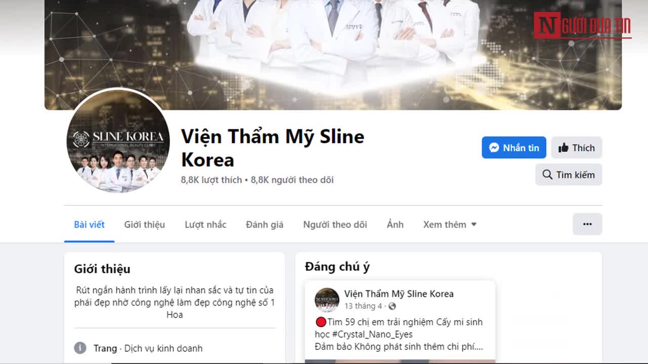 Hồ sơ điều tra - “Mê hồn trận” thẩm mỹ viện tại Hà Nội: Lập lờ thông tin liên hệ