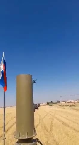 Quân đội nga truy đuổi xe tuần tra của Mỹ ở Syria