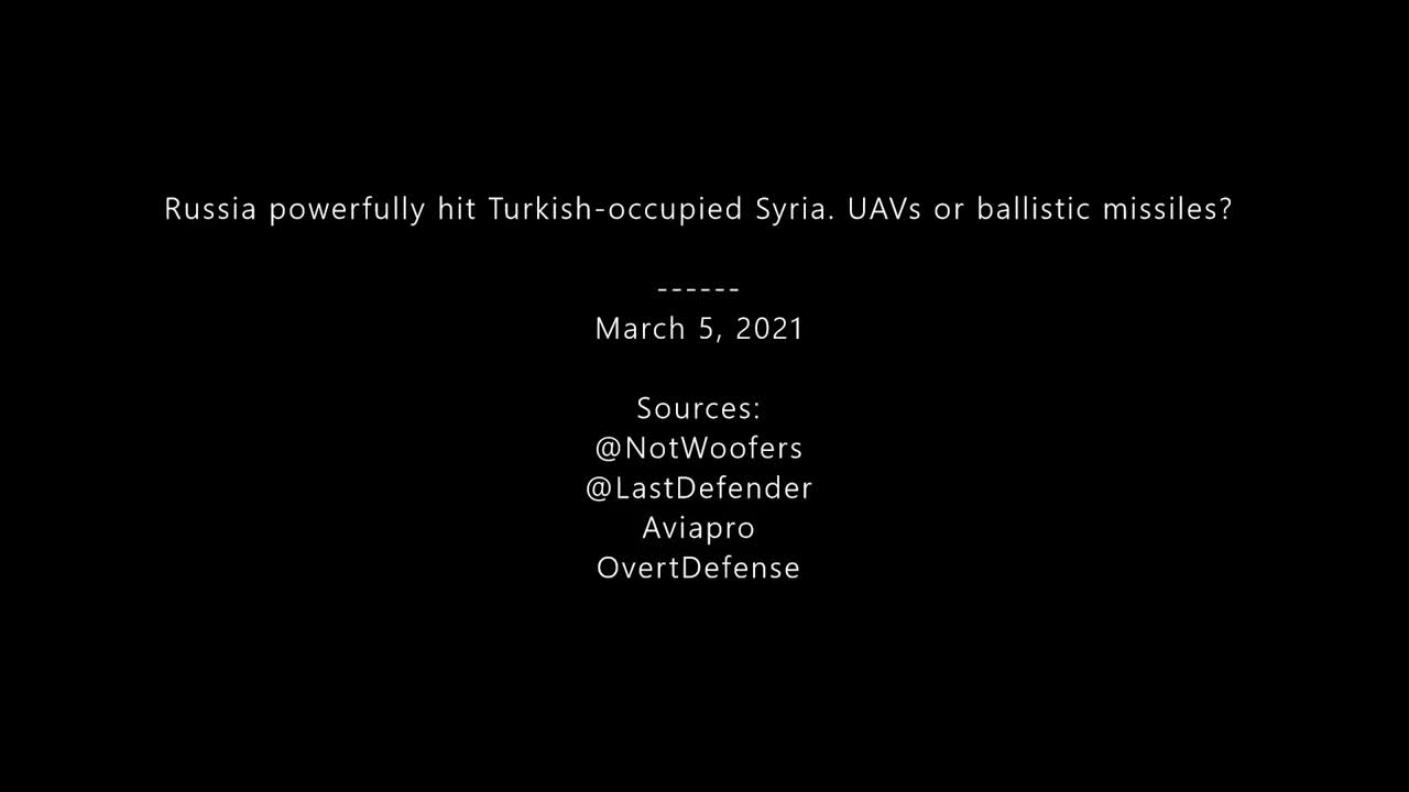 Clip: Nga dùng tên lửa đạn đạo tấn công Thổ ở Syria