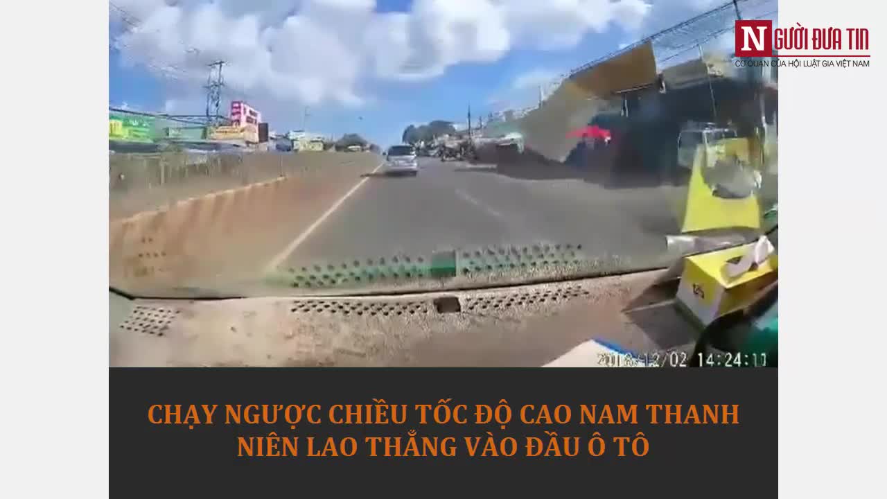 Clip: Những màn chạy ngược chiều đùa giỡn với tử thần gây bức xúc năm 2018