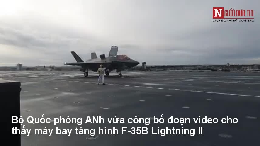 Xem khoảnh khắc tiêm kích F-35B lần đầu cất cánh từ khu trục hạm