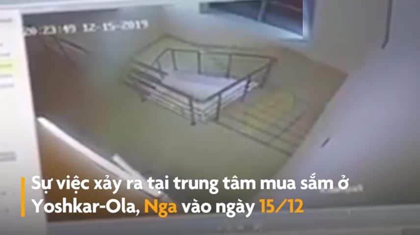 Rơi từ cầu thang tầng 4, nam thanh niên may mắn sống sót