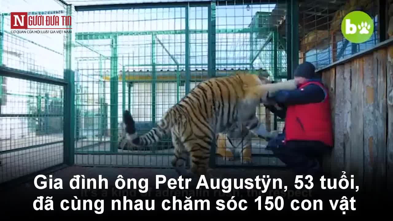 Cả gia đình sống chung với thú dữ trong suốt 10 năm