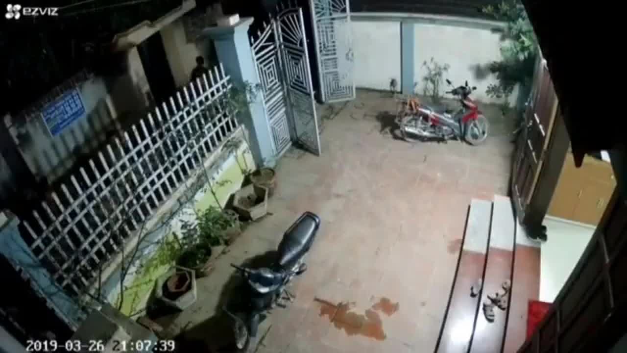 Hiện trường vụ hỗn chiến tại Vĩnh Tường
