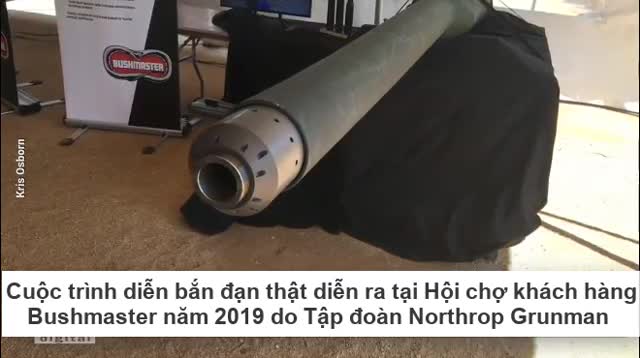 Mỹ công bố loại đạn có đủ uy lực thiêu cháy siêu tăng bọc thép