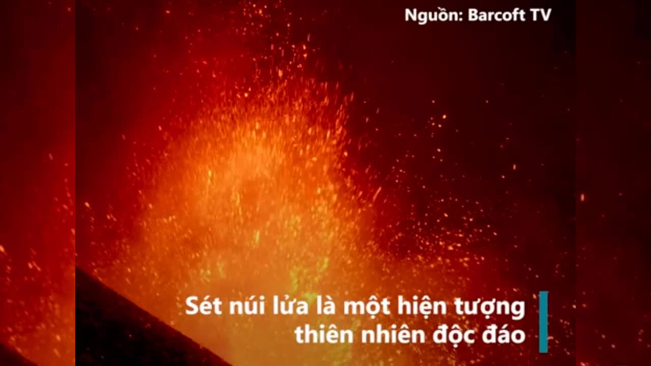 Hiện tượng sét núi lửa kỳ ảo, tuyệt tác tạo hóa của thiên nhiên
