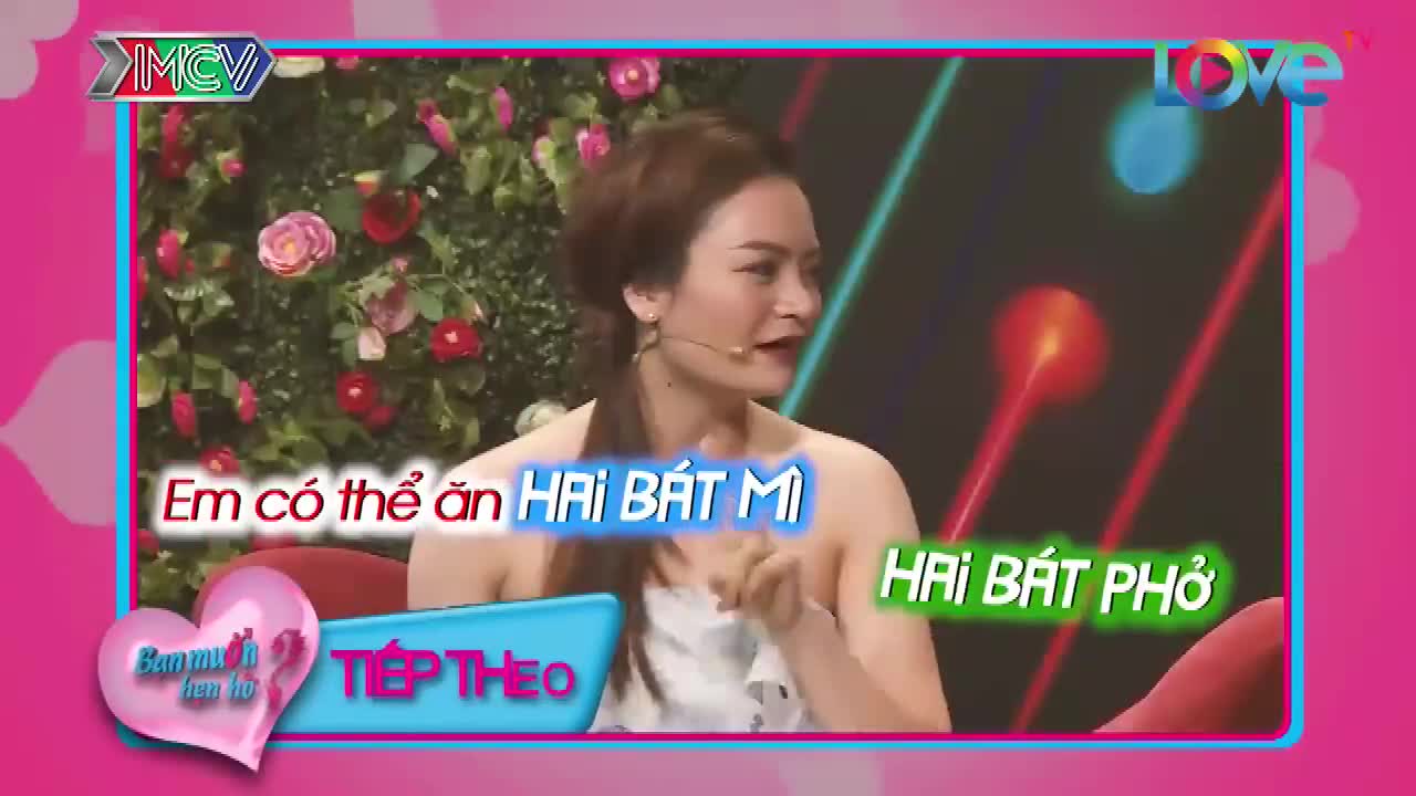 Cặp đôi tranh cãi kịch liệt trong gameshow hẹn hò vì 3 bát phở
