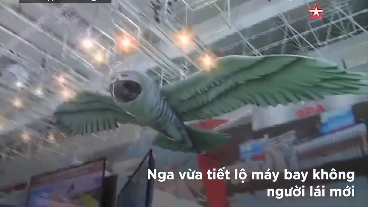 Nga tiết lộ máy bay cú mèo không người lái độc đáo