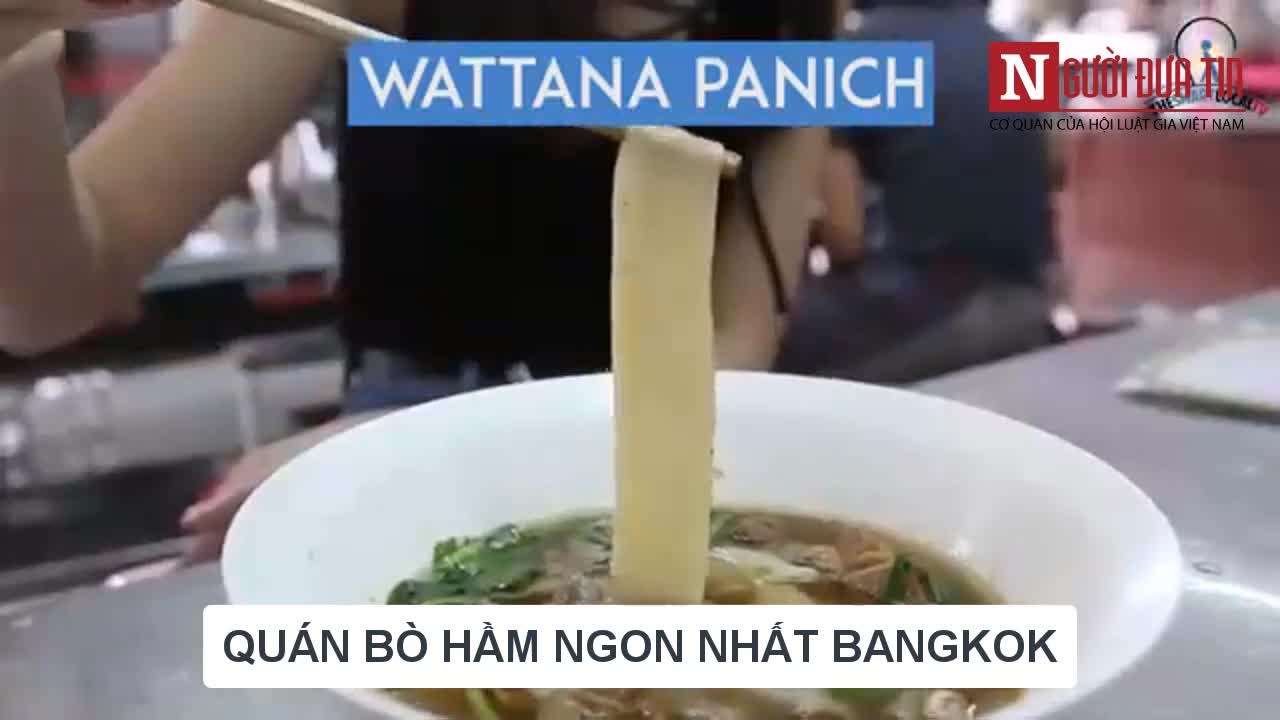 Cận cảnh món bò hầm liên tục gần nửa thế kỷ tại Thái Lan