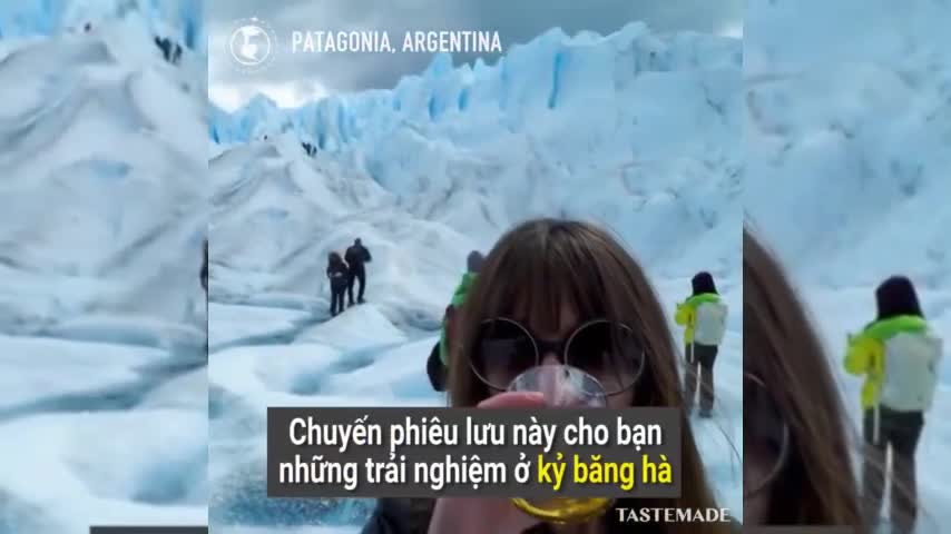 Khám phá dòng sông băng đẹp nhất thế giới