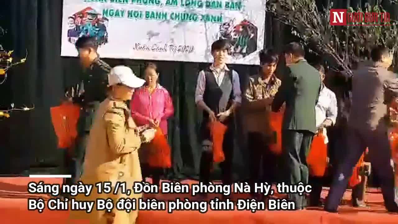 Ấm tình quân dân tại Đồn Biên phòng Nà Hỳ